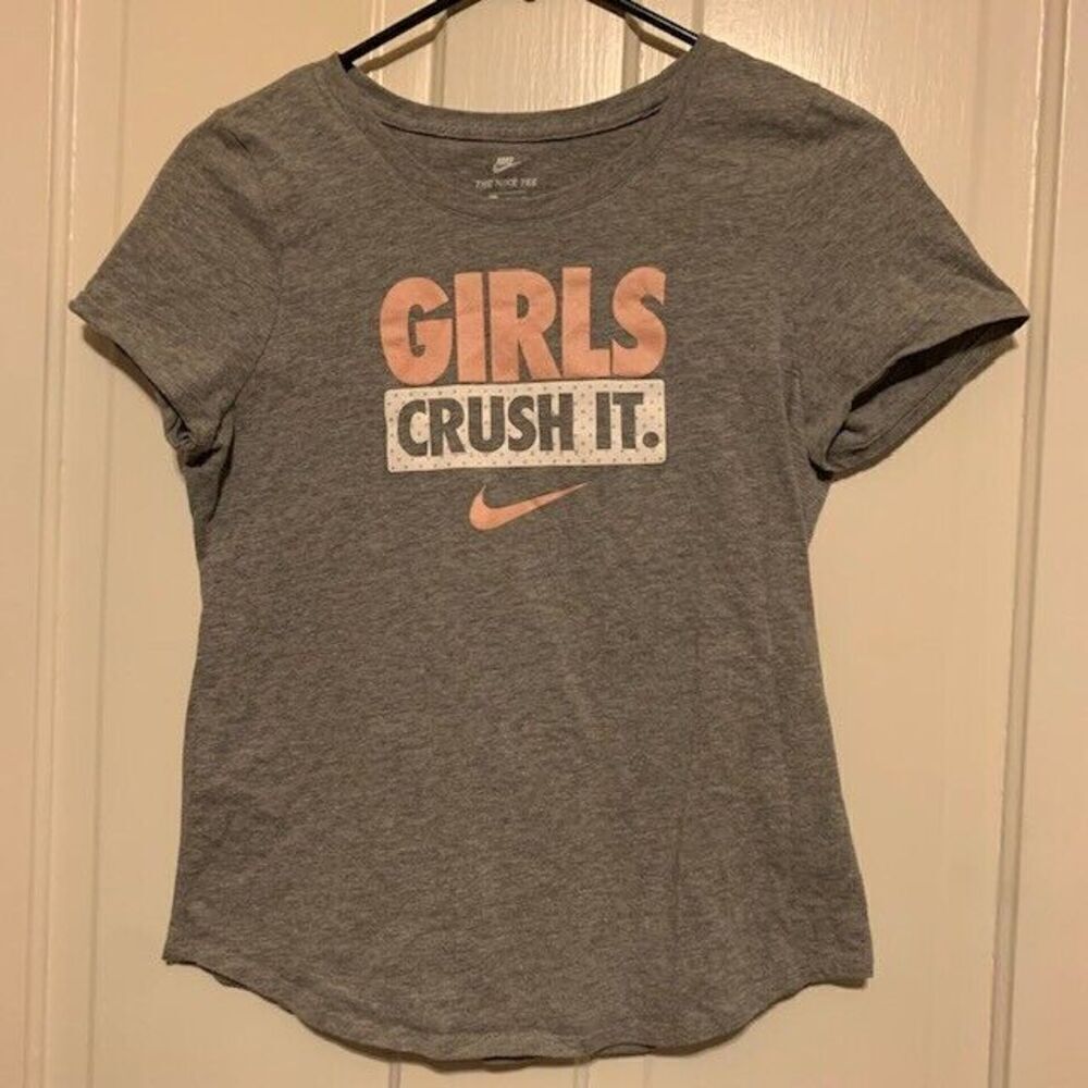 NIKE GIRLS CRUSH IT SIZE GIRLS XL THE NIKE TEE